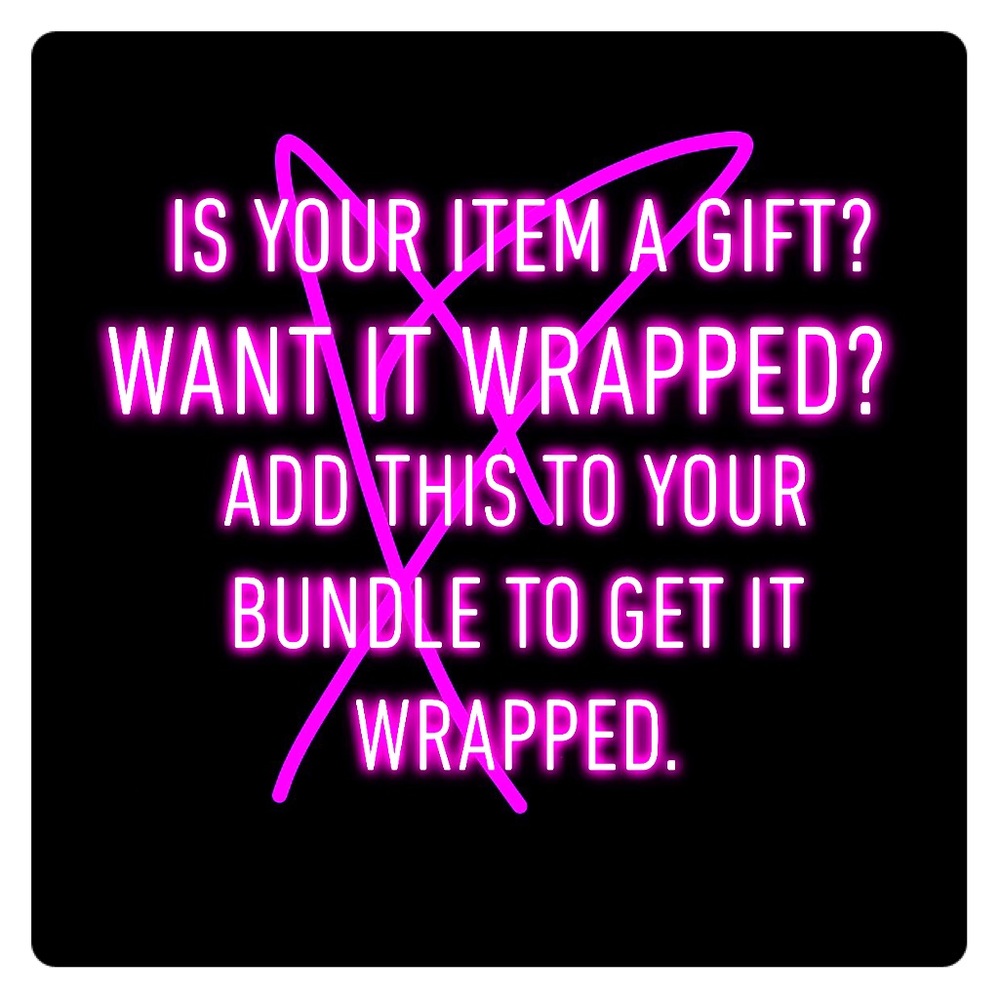 Gift Wrap Option (ADD ON ONLY)